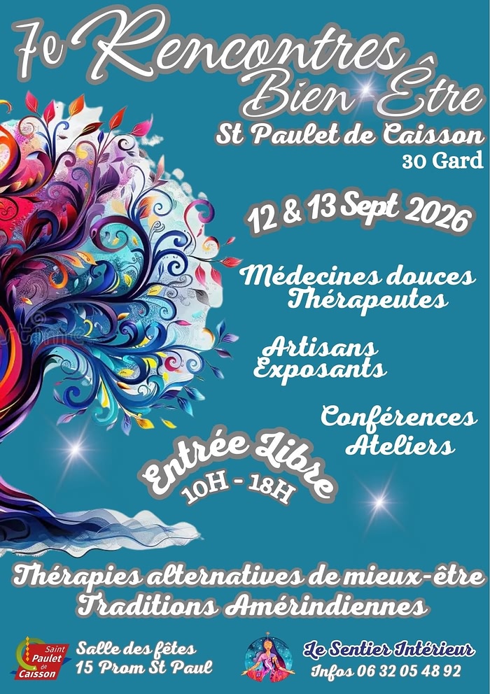Affiche salon du bien être